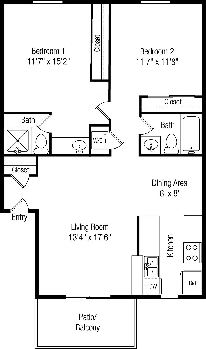 Floor plan B2