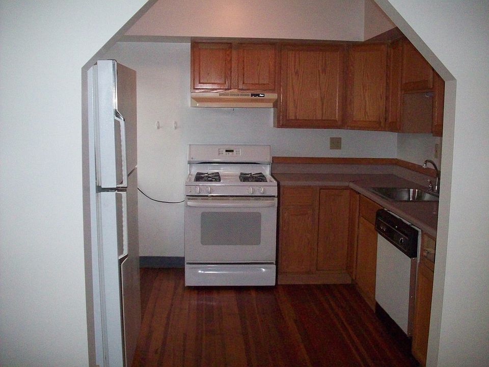 looking into kitchen from dining room