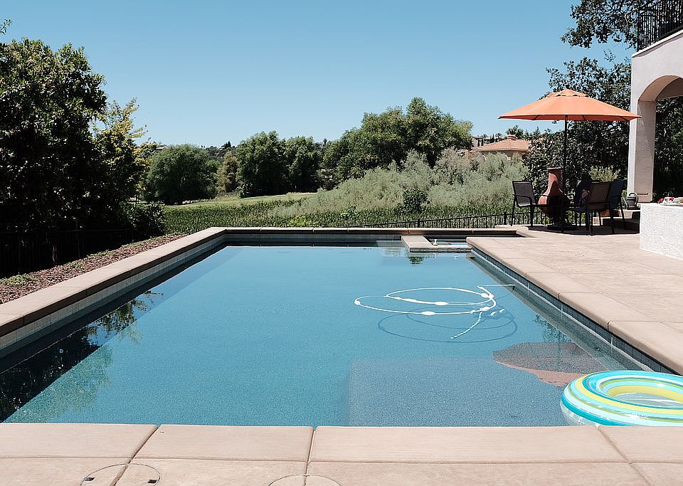 Pool and spa. 