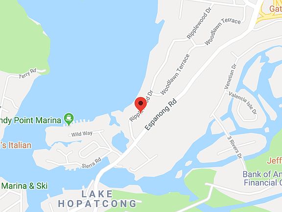 Map showing location