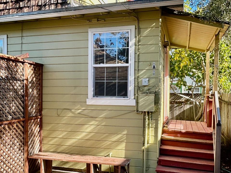 Exterior front of this charming one Bedroom lower unit.