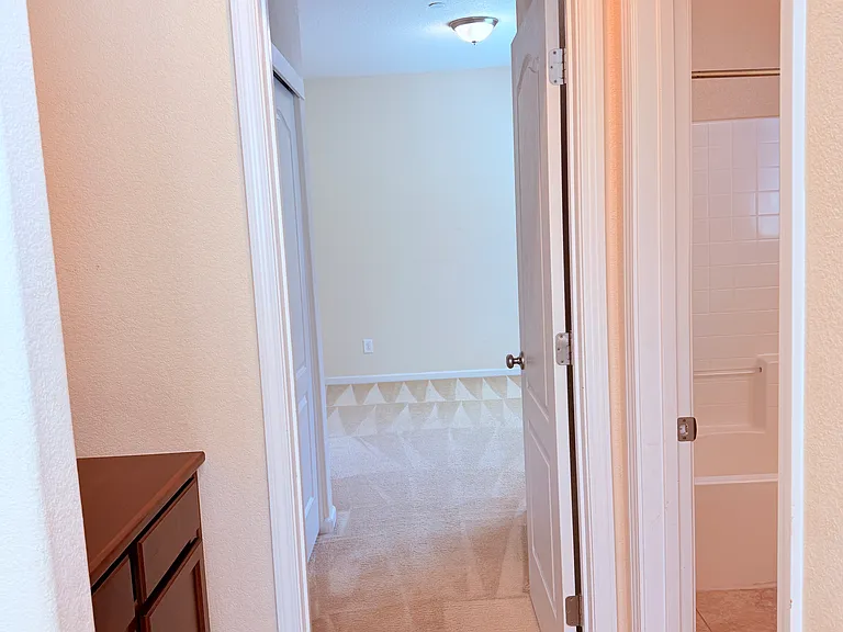 Downstair Bed, Bath & from Hallway