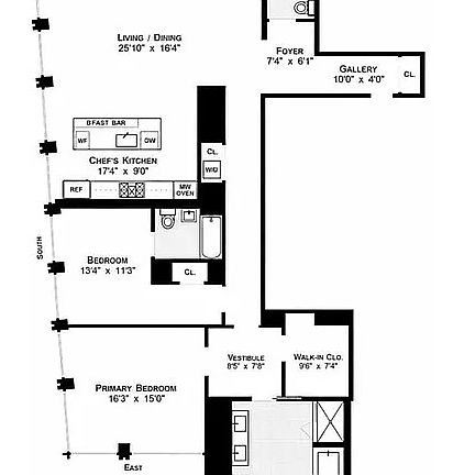 2nd image of 100 Barrow St #11A