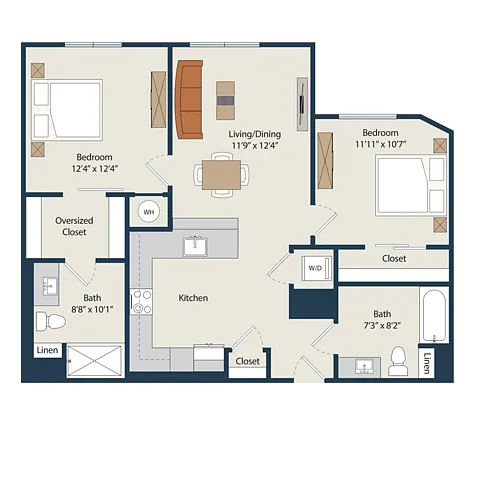 Floor plan B4