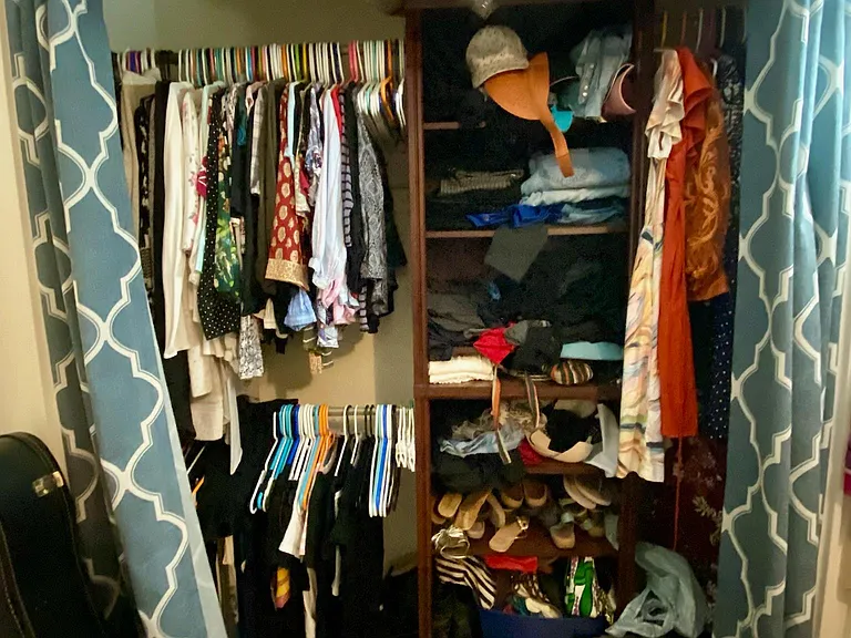 Bedroom closet 1