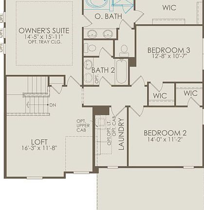 Home Design Layout with Structural Options