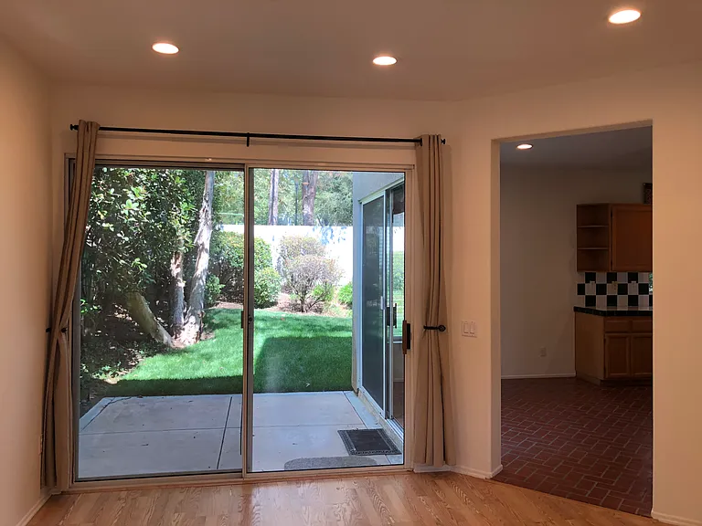 From Dining Room out to back yard