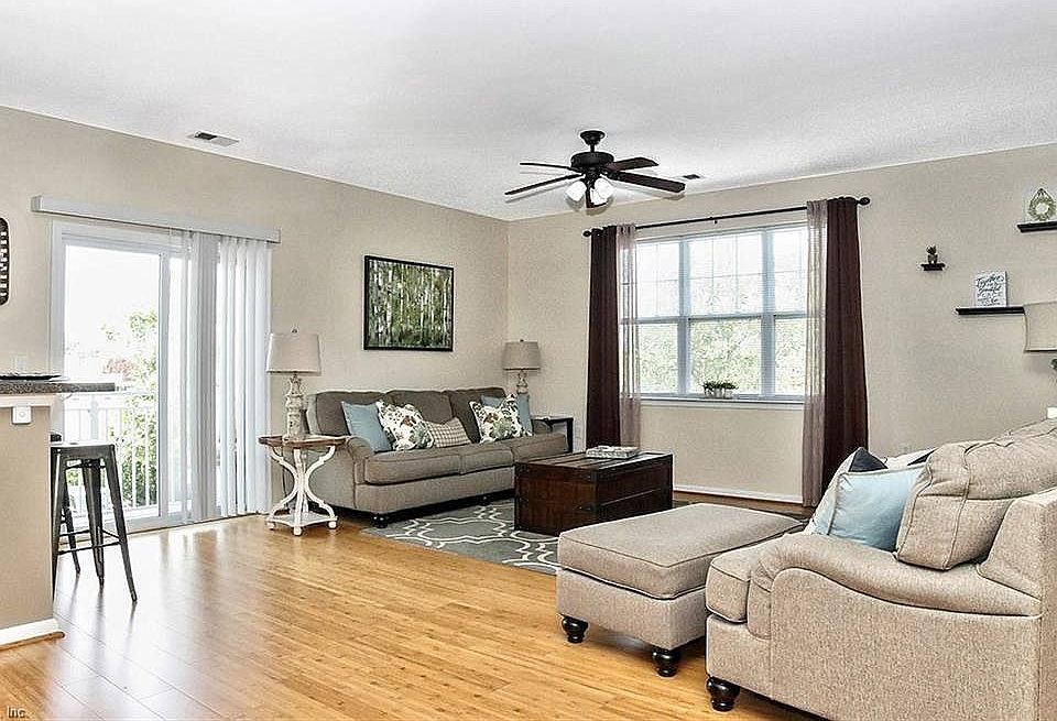 The bamboo flooring highlights the updates you will find in this home! Lots of space...this home is perfect for entertaining or just hanging out with family and friends.