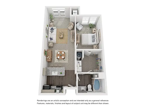 Floor plan A1D