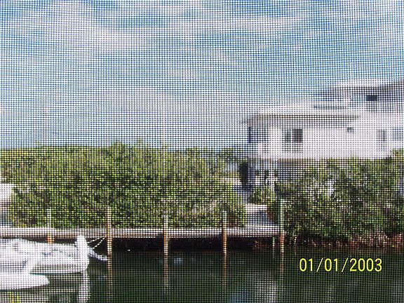 Gulf view from deck