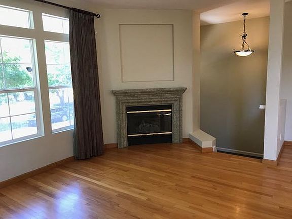 Fire place in living room