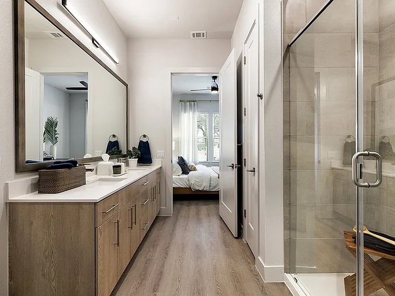 Clean lines and a modern look throughout.