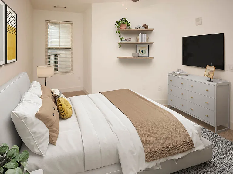 Carpeted Bedroom