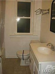 Updated bath on first floor