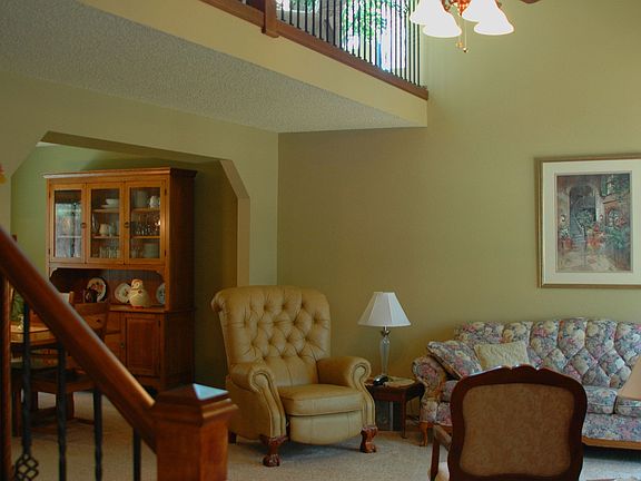 Living room and formal dining