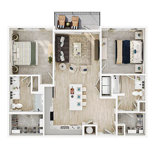 Floor plan B3