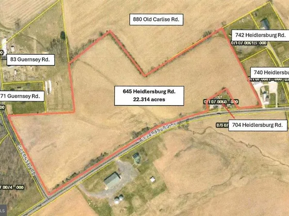 645 Heidlersburg Rd Lot 2, Biglerville, PA 17307