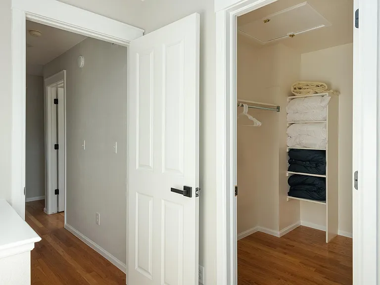 Master walk in closet