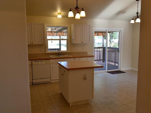 from entry to kitchen
