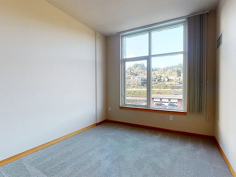 Spacious apartment Bedroom with Large Closet.