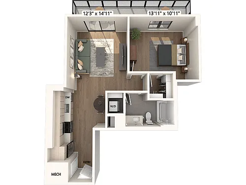 Floor plan A03-Scheme2