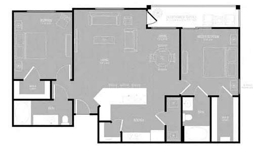 Floor plan B2