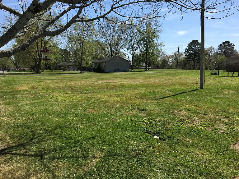 Beautiful large lot! Carport doubles as covered patio area for residents who enjoy morning coffee or evenings outside.