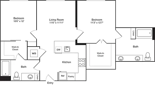 Floor plan B2