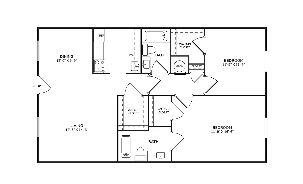 Floor plan Tulane
