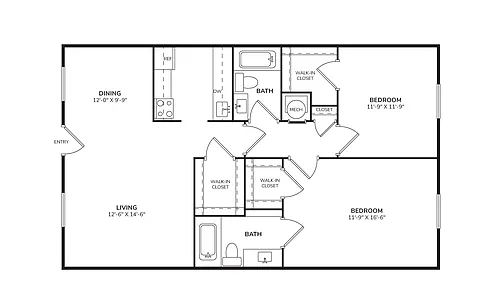 Floor plan Tulane