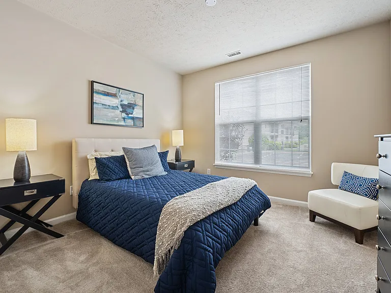 Spacious Bedroom with Large Window