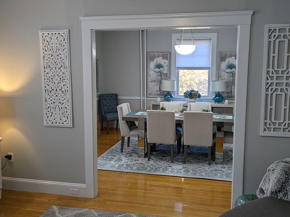Living room looking into dining room