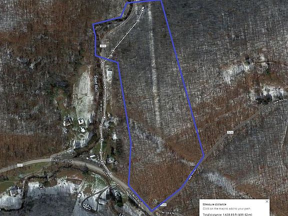 1600 ft from Old Elkins Rd