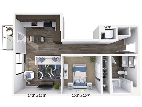 Floor plan S2-641-Bal