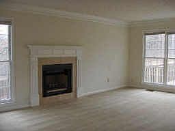 Crown moulding throughout the downstairs rooms