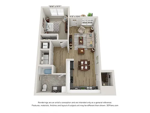 Floor plan Tremont