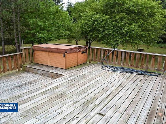 Back Deck and Hot Tub