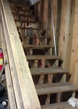stairs to workshop