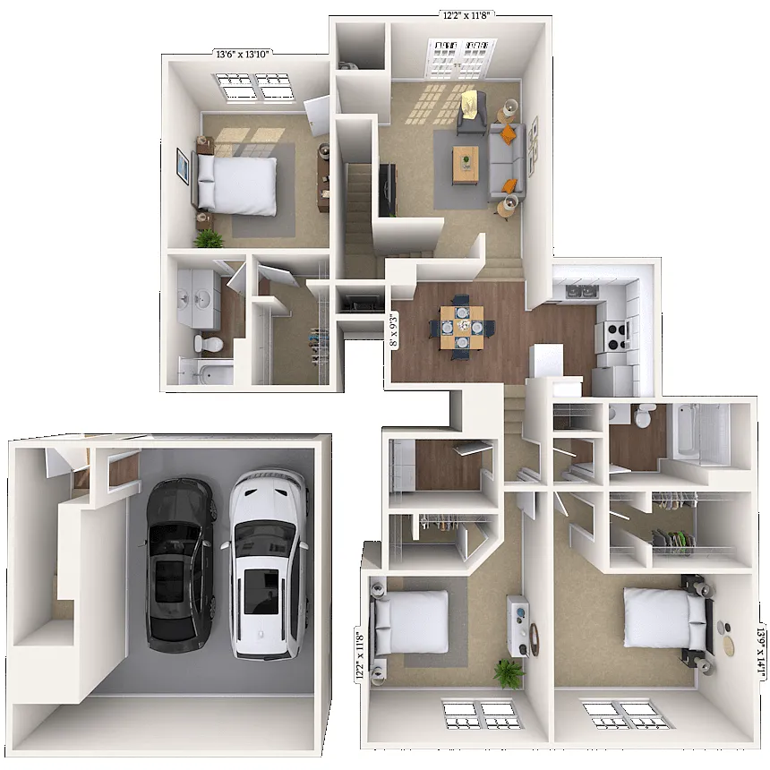 Floor plan Clairmont