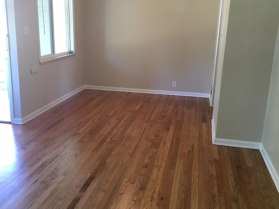 Gleaming hardwood floors