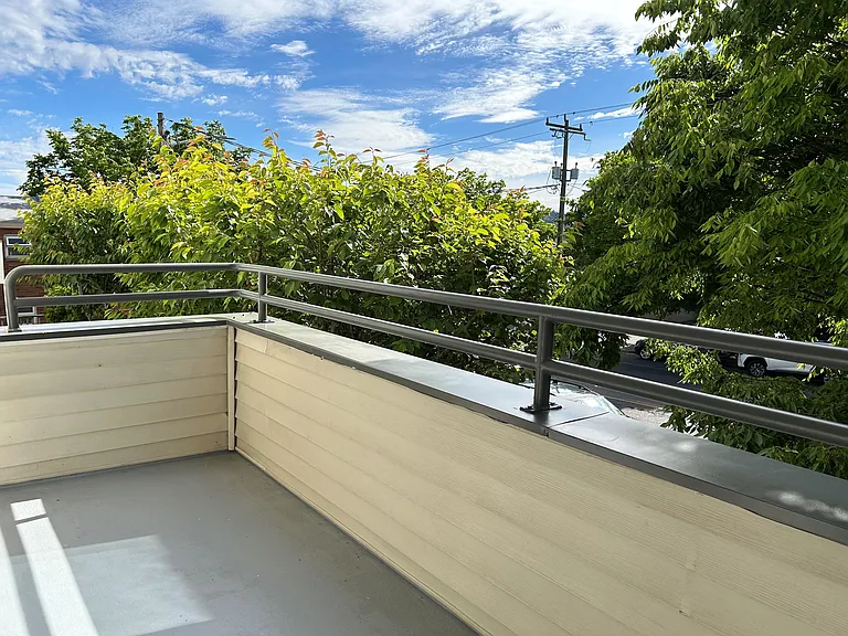 Balcony from apartment below
