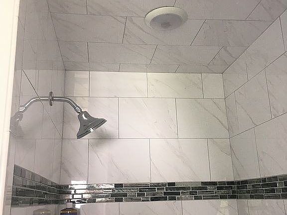 Master bath Lighted Shower 
