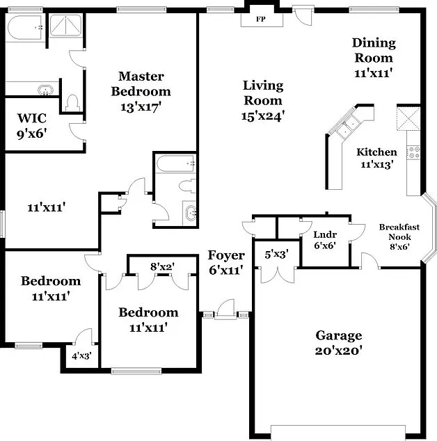 3 bed, 2.0 bath, 1902 sqft, $2,295 — Photo 2