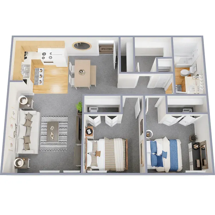 Floor plan B1