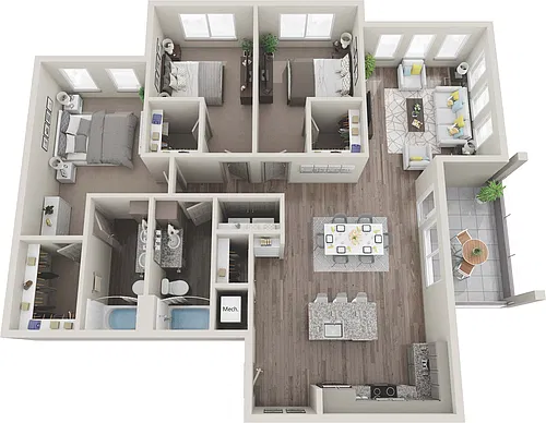 Floor plan C1