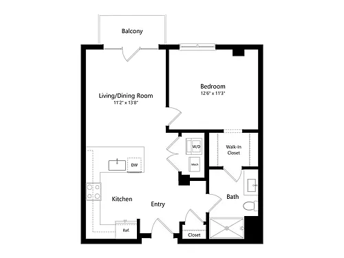 Floor plan 01G-A