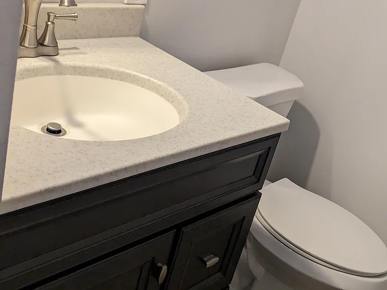 Convenient 1st floor powder room has been updated!