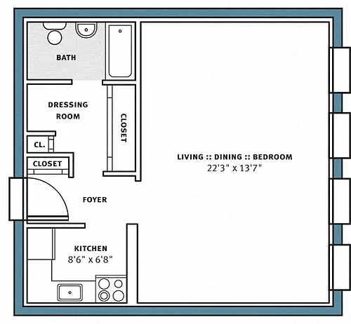 Floor plan Style 05