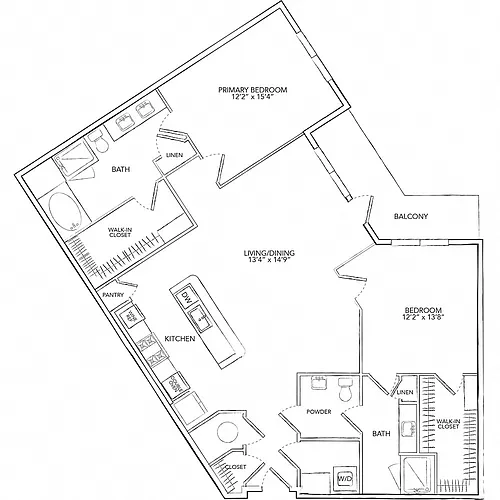 Floor plan B3