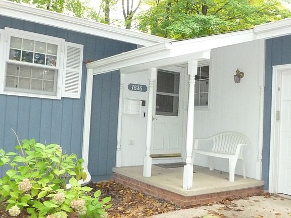 Inviting porch greets guests